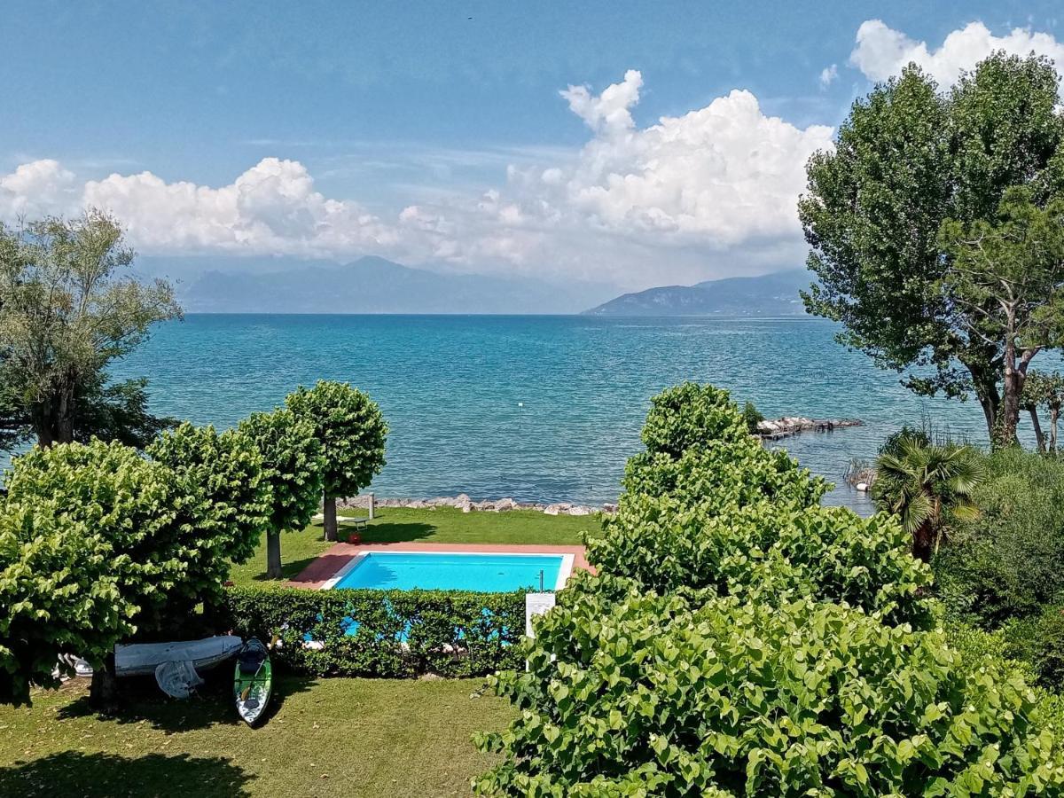 Casa Lugana 9 - Monolocale Con Piscina Fronte Lago Sirmione Exterior foto