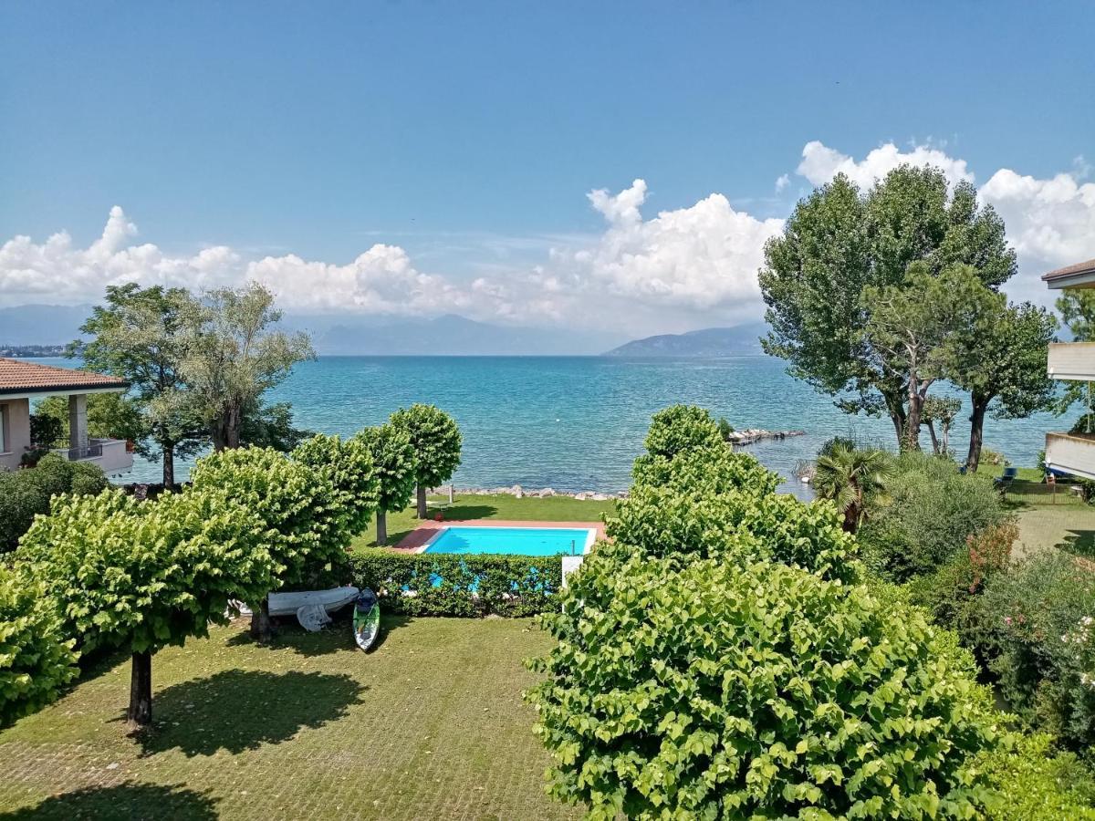 Casa Lugana 9 - Monolocale Con Piscina Fronte Lago Sirmione Exterior foto